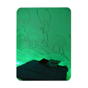 Elk Room at Hotel de Glace, Quebec, Canada Magnet