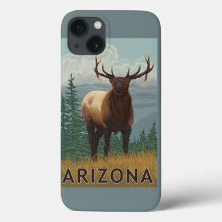 Elk SceneArizona iPhone 13 Case