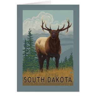 Elk SceneSouth Dakota