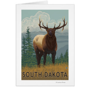 Elk SceneSouth Dakota
