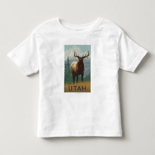 Elk SceneUtah Toddler T-shirt