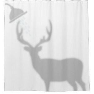 Elk Shadow Silhouette Shadow Buddies in Shower