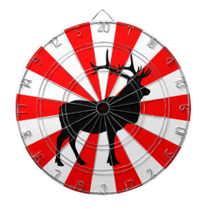Elk Silhouette Dartboard