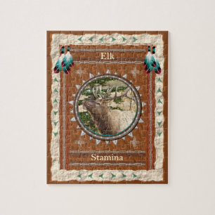 Elk Stamina Energy Jigsaw Puzzle