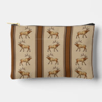 Elk Stripe Zipper Pouch