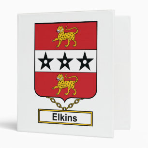 Elkins Family Crest Binder
