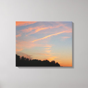 Elkridge Sunset Maryland Landscape Canvas Print