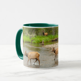 Elks Crossing the Colorado River Mug