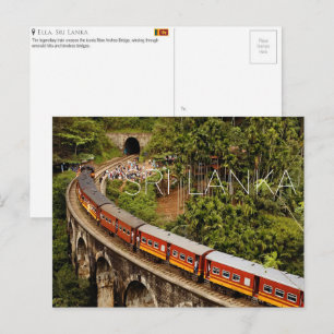 Ella, carte postale de voyage au Sri Lanka