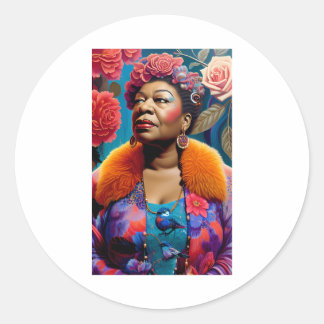 Ella Fitzgerald Classic Round Sticker
