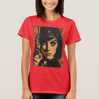 Elle a les yeux d'un T-shirt revolver