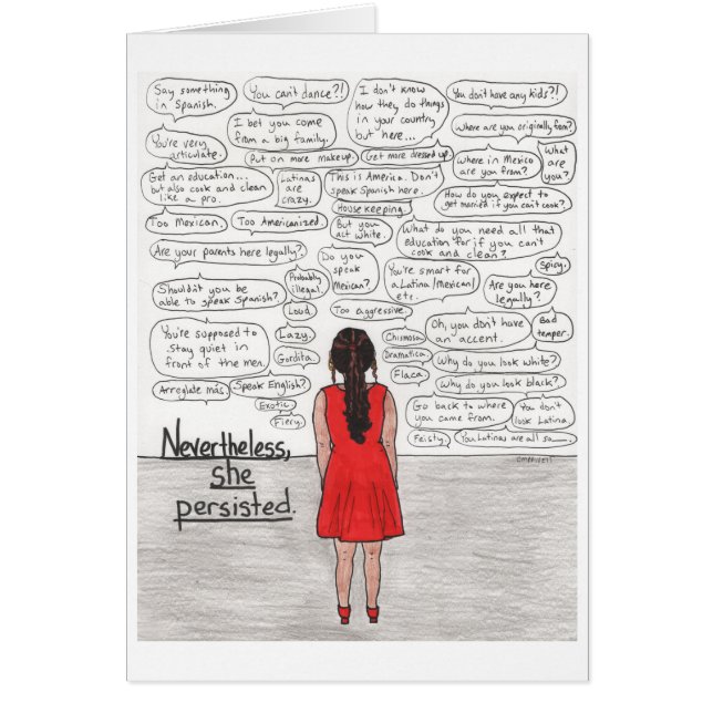 Elle a persisté (Latina) (Devant)