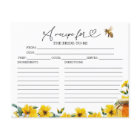 Elle A Trouvé Sa Carte De Recette Fête des mariées