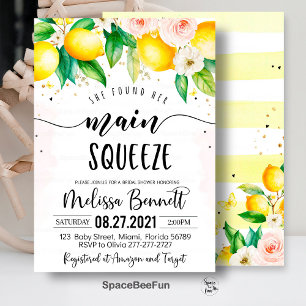 Elle A Trouvé Ses Principaux Invitations Fêtes des
