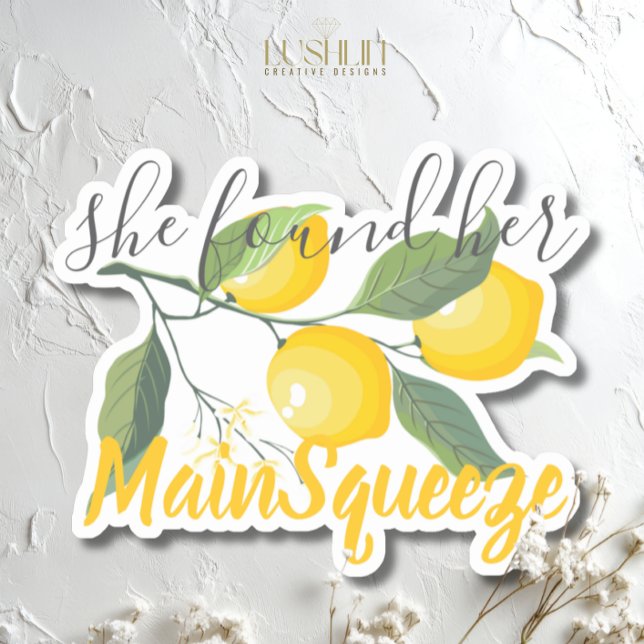 Elle a trouvé son épouse Sticker de la Baby Shower (Créateur téléchargé)