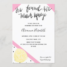 Elle A Trouvé Son Principal Invitation Fête des ma