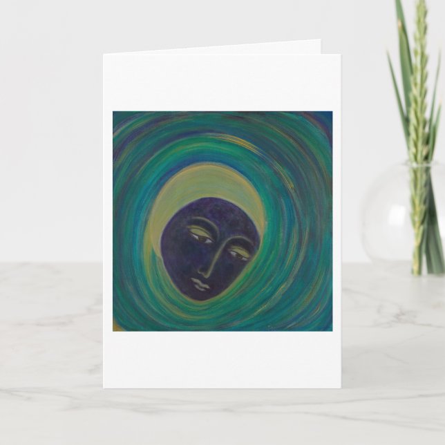 "Elle carte de voeux entend nos cris", poème à (Devant)