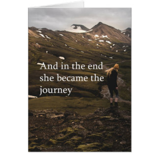 Elle est devenue le voyage