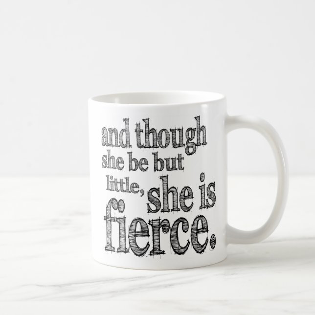 Elle est Fierce Mug (Droite)