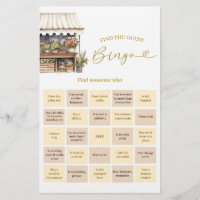Elle est hors du marché Carte de jeux de bingo
