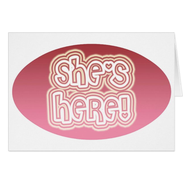 Elle est ici (Devant horizontal)