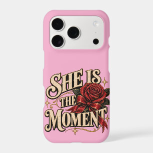 Elle Est Le Moment Étui Téléphone Rose Vintage Ros