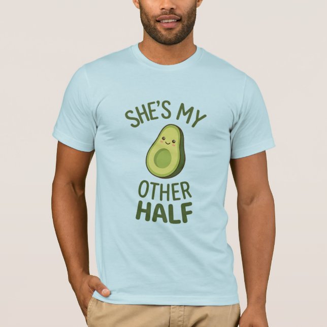 Elle est mon autre moitié T-Shirt (Devant)