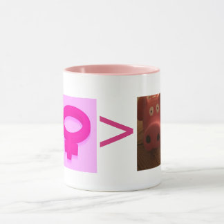 ELLE EST PLUS GRANDE MUG DE CAFÉ