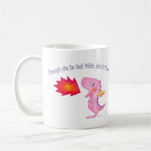 Elle est tasse inspirée de tasse féroce de dragon