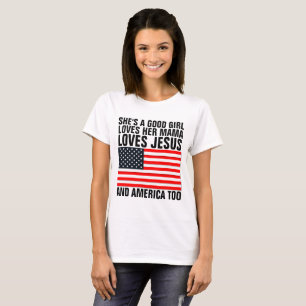 ELLE EST UNE BONNE FILLE T-shirt vintage
