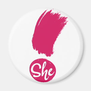 Elle Exclamation Magnet