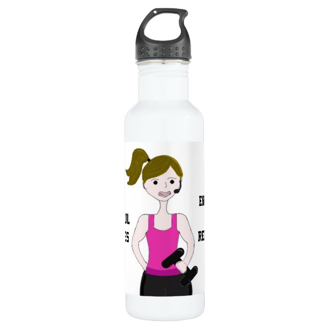 Elle Reste Une Bouteille D'Eau Hydratée (Devant)