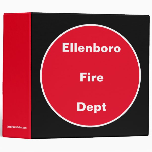 Firefighter Binders Zazzle.ca