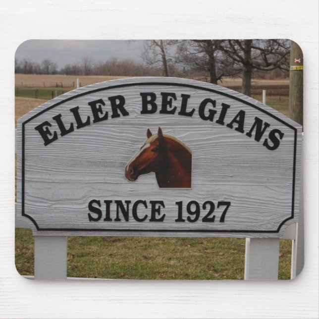 Eller Belgians Mousepad (Front)