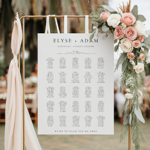 Ellesmere 25 Table + Bridal Table Seating Chart