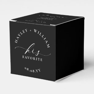 Ellesmere Black His Favourite Favor Box