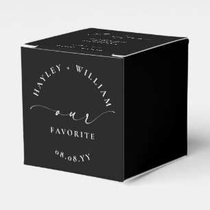 Ellesmere Black Our Favourite Favor Box