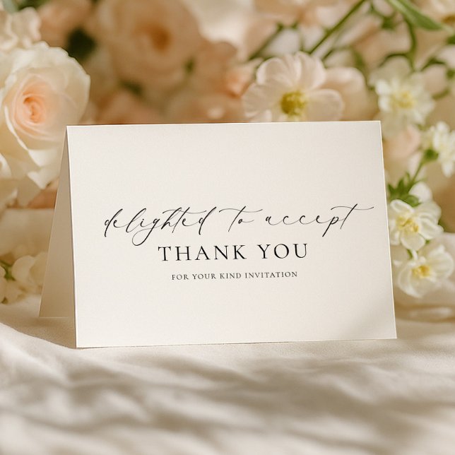 Ellesmere Delighted To Accept RSVP Card (Creator Uploaded)