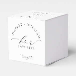 Ellesmere Her Favourite Favor Box