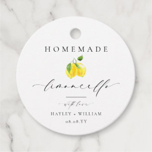 Ellesmere Limoncello Favour Tags