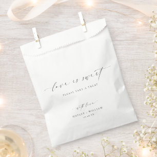 Ellesmere Love Is Sweet Wedding Favour Bags