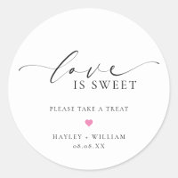 Ellesmere Love Is Sweet Wedding Favour