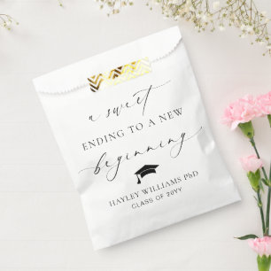 Ellesmere Sweet Ending New Beginning Graduation Favour Bag
