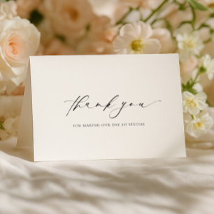 Ellesmere Thank You For Making Our Day So Special Card