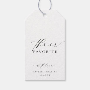 Ellesmere Their Favourite Favour Gift Tags