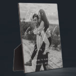 Ellesmere Together Is A Beautiful Place Welcome Plaque<br><div class="desc">Add the finishing touch to your wedding with this custom photo wedding welcome sign. Personalize the welcome sign with your own photo. The sign features a minimalist design with a script calligraphy heading. The script heading is an image that cannot be edited. All of the other text is fully editable....</div>