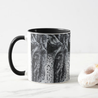 Ellie Elephant Asian Wildlife Jungle Animal Art Mug