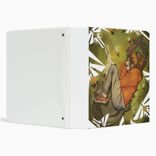 Ellie Having a Nap Binder (Background)