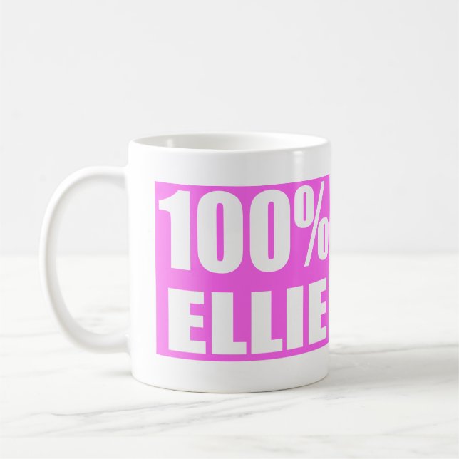 Ellie name coffee mug (Left)
