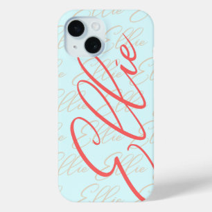 Ellie Repeating Name Pattern iPhone 15 Case